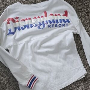 Disneyland Resort Kids White Long Sleeve Shirt